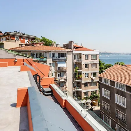 Апартаменты Comfortable With Private Terrace Стамбул